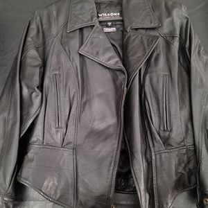 Genuine Leather 90's crop jacket for women